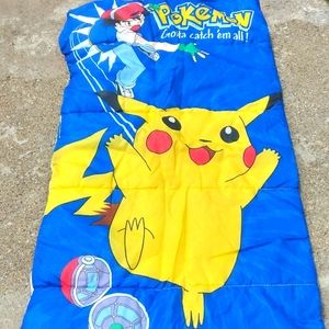 Vintage Pokemon sleeping bag